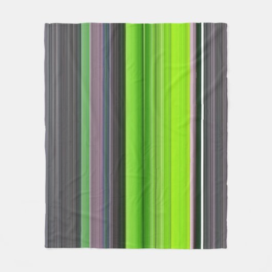Abstrakte Nummer 1: Limon und grau Fleecedecke (Vorderseite)