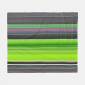 Abstrakte Nummer 1: Limon und grau Fleecedecke (Vorderseite (Horizontal))