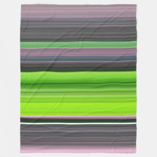 Abstrakte Nummer 1: Limon und grau Fleecedecke