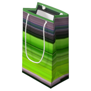 Abstrakte Nummer 1: Limon und grau Kleine Geschenktüte