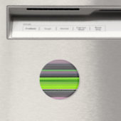 Abstrakte Nummer 1: Limon und grau Magnet (In Situ (Geschirrspüler))