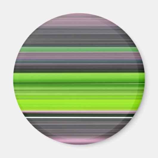 Abstrakte Nummer 1: Limon und grau Magnet (Vorne)