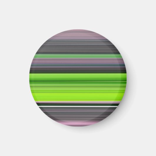 Abstrakte Nummer 1: Limon und grau Magnet (Vorne)