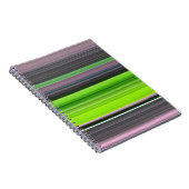 Abstrakte Nummer 1: Limon und grau Notizblock (Rechte Seite)