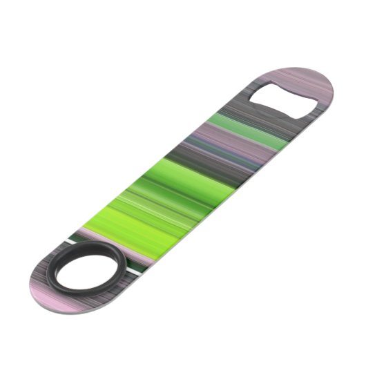 Abstrakte Nummer 1: Limon und grau Speedflaschenöffner (Rückseite Schrägansicht)