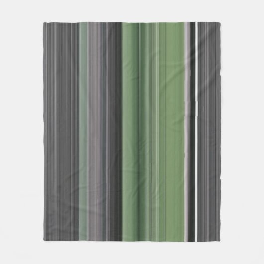 Abstrakte Nummer 1: Olive green und grau Fleecedecke (Vorderseite)
