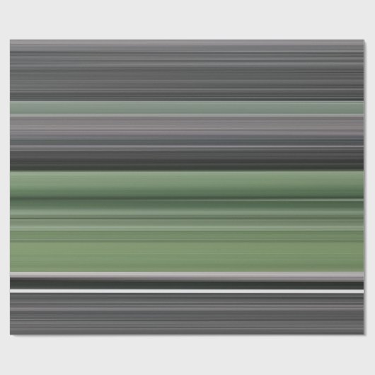 Abstrakte Nummer 1: Olive green und grau Geschenkpapier (Flach)