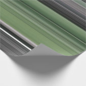 Abstrakte Nummer 1: Olive green und grau Geschenkpapier (Ecke)