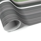 Abstrakte Nummer 1: Olive green und grau Geschenkpapier (Rolleneckpunkt)
