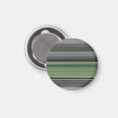 Abstrakte Nummer 1: Olive green und grau Magnet (Vorderseite/Rückseite)