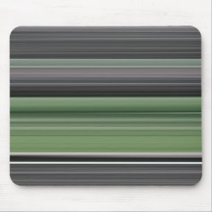 Abstrakte Nummer 1: Olive green und grau Mousepad