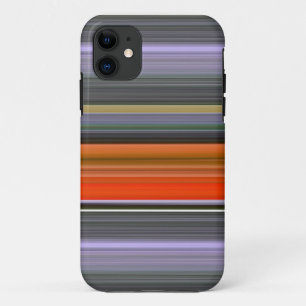 Abstrakte Nummer 1: Orange und Grau Case-Mate iPhone Hülle