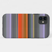 Abstrakte Nummer 1: Orange und Grau Case-Mate iPhone Hülle (Rückseite (Horizontal))