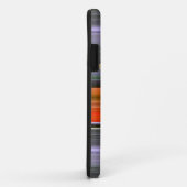 Abstrakte Nummer 1: Orange und Grau Case-Mate iPhone Hülle (Hinten/Rechts)