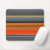 Abstrakte Nummer 1: Orange und Grau Mousepad (Mit Mouse)