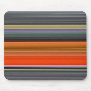 Abstrakte Nummer 1: Orange und Grau Mousepad