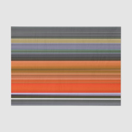 Abstrakte Nummer 1: Orange und Grau Seidenpapier (Vorderseite)