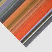 Abstrakte Nummer 1: Orange und Grau Seidenpapier (Ausschnitt)