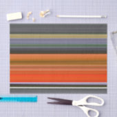 Abstrakte Nummer 1: Orange und Grau Seidenpapier (Handwerk)
