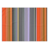 Abstrakte Nummer 1: Orange und Grau Tischdecke (Vorderseite (Horizontal))