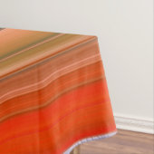 Abstrakte Nummer 1: Orange und Grau Tischdecke (Beispiel)