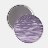 Abstrakte Nummer 1: Ultra Violet Shimmer Magnet (Vorderseite/Rückseite)