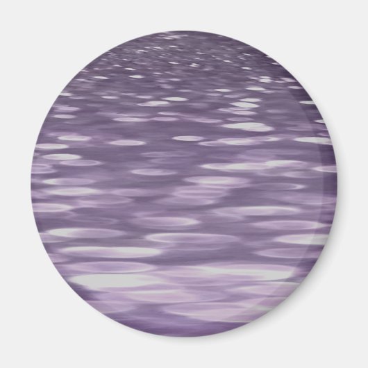 Abstrakte Nummer 1: Ultra Violet Shimmer Magnet (Vorne)