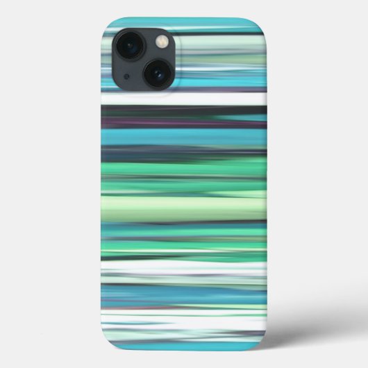 Abstrakte Nummer 2: Aqua Blue Green Blur Case-Mate iPhone Hülle (Rückseite)
