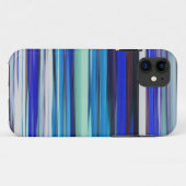 Abstrakte Nummer 2: Blaue Unschärfe Case-Mate iPhone Hülle (Rückseite (Horizontal))