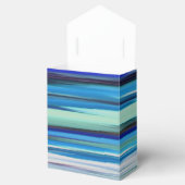 Abstrakte Nummer 2: Blaue Unschärfe Geschenkschachtel (Geöffnet)