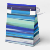 Abstrakte Nummer 2: Blaue Unschärfe Geschenkschachtel (Rückseite)