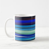 Abstrakte Nummer 2: Blaue Unschärfe Kaffeetasse (Links)