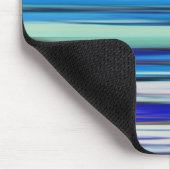 Abstrakte Nummer 2: Blaue Unschärfe Mousepad (Ecke)