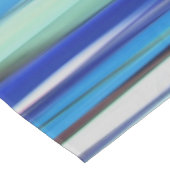 Abstrakte Nummer 2: Blaue Unschärfe Tischdecke (Schrägansicht)