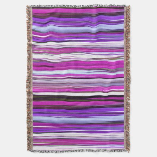 Abstrakte Nummer 2: Lila Unschärfe Decke (Vorderseite Vertikal)