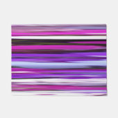 Abstrakte Nummer 2: Lila Unschärfe Fußmatte (Vorderseite)