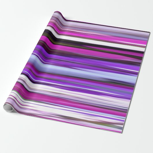 Abstrakte Nummer 2: Lila Unschärfe Geschenkpapier (Ungerollt)