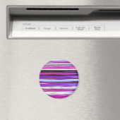 Abstrakte Nummer 2: Lila Unschärfe Magnet (In Situ (Geschirrspüler))