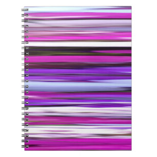 Abstrakte Nummer 2: Lila Unschärfe Notizblock