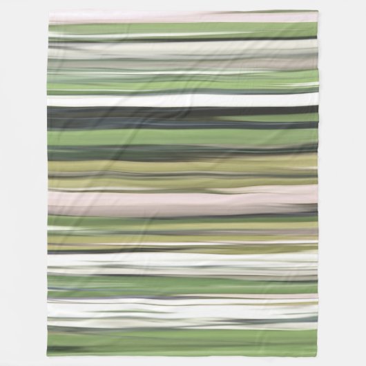 Abstrakte Nummer 2: Olive green verschwur Fleecedecke (Vorderseite)
