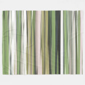 Abstrakte Nummer 2: Olive green verschwur Fleecedecke (Vorderseite (Horizontal))
