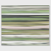 Abstrakte Nummer 2: Olive green verschwur Geschenkpapier (Flach)