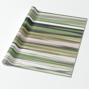 Abstrakte Nummer 2: Olive green verschwur Geschenkpapier