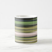 Abstrakte Nummer 2: Olive green verschwur Kaffeetasse (Mittel)
