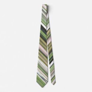 Abstrakte Nummer 2: Olive green verschwur Krawatte