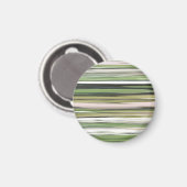 Abstrakte Nummer 2: Olive green verschwur Magnet (Vorderseite/Rückseite)