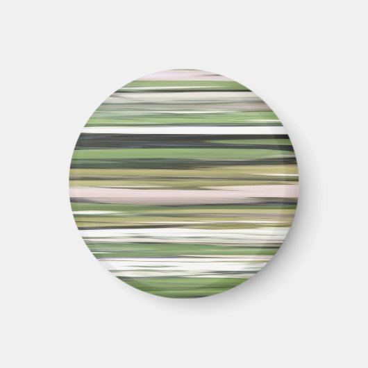 Abstrakte Nummer 2: Olive green verschwur Magnet (Vorne)