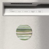 Abstrakte Nummer 2: Olive green verschwur Magnet (In Situ (Geschirrspüler))