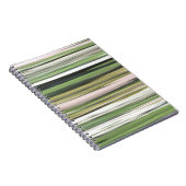 Abstrakte Nummer 2: Olive green verschwur Notizblock (Rechte Seite)
