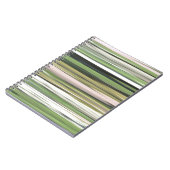 Abstrakte Nummer 2: Olive green verschwur Notizblock (Linke Seite)
